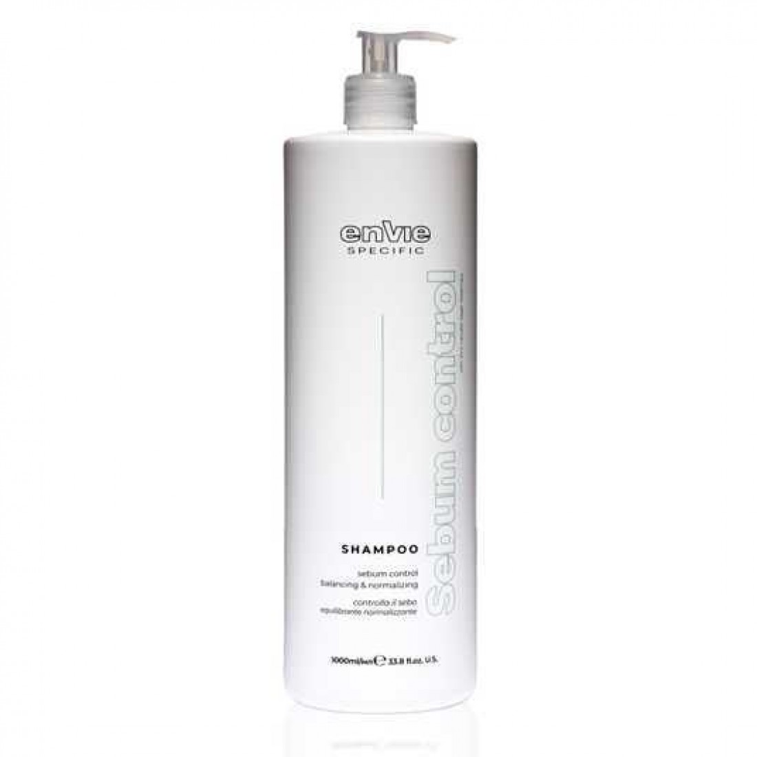 Шампунь себорегуляційний для жирного типу шкіри голови Envie SEBUM CONTROL SHAMPOOO 1000 ml Шампунь себорегуляційний для жирного типу шкіри голови Envie SEBUM CONTROL SHAMPOOO 1000 ml
