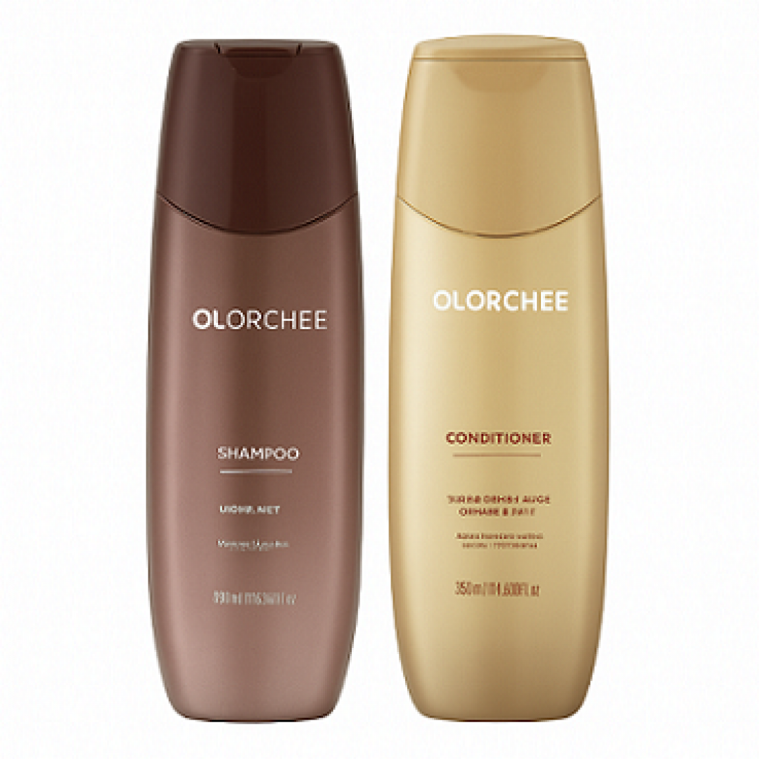 Набор для интенсивного питания и увлажнения волос Olorchee Moisture Care (шампунь + кондиционер), 2×300 мл Набор для интенсивного питания и увлажнения волос Olorchee Moisture Care (шампунь + кондиционер), 2×300 мл