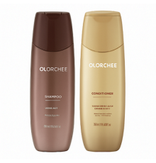 Набір для інтенсивного живлення та зволоження волосся Olorchee Moisture Care (шампунь + кондиціонер), 2×300 мл