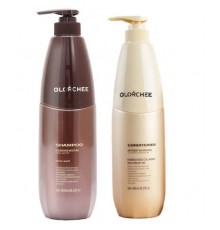 Набір для інтенсивного живлення та зволоження волосся Olorchee Moisture Care (шампунь + кондиціонер), 2×800 мл