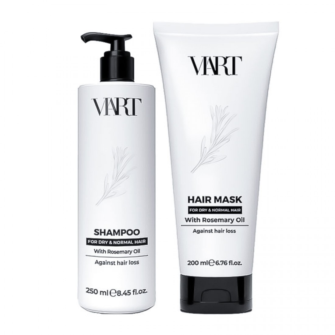 Набір проти випадіння VIART DUO with Rosemary Oil шампунь і маска для для сухого і нормального волосся, 250+200 мл Набір проти випадіння VIART DUO with Rosemary Oil шампунь і маска для для сухого і нормального волосся, 250+200 мл