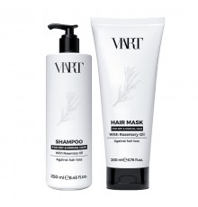 Набір проти випадіння VIART DUO with Rosemary Oil шампунь і маска для для сухого і нормального волосся, 250+200 мл