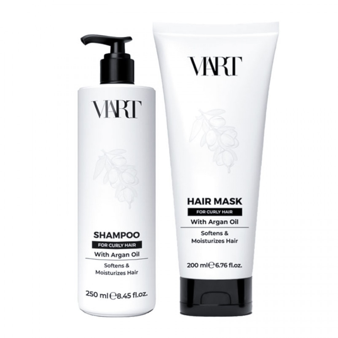 Набор VIART DUO with Argan Oil увлажняющий шампунь и маска для вьющихся волос, 250+200 мл. Набор VIART DUO with Argan Oil увлажняющий шампунь и маска для вьющихся волос, 250+200 мл.