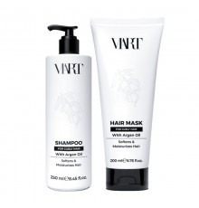 Набор VIART DUO with Argan Oil увлажняющий шампунь и маска для вьющихся волос, 250+200 мл.