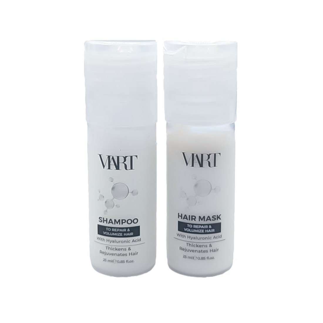 Набор VIART with Hyaluronic Acid шампунь и маска для восстановления и объема тонких волос, пробники 2x25 мл Набор VIART with Hyaluronic Acid шампунь и маска для восстановления и объема тонких волос, пробники 2x25 мл