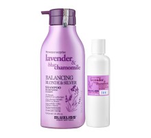 Шампунь Luxliss Balancing Blonde & Silver Shampoo для блонду, освітленого або сивого волосся 200 г (розлив)