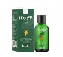 Масло для волос и бороды Robuste Hair & Beard Oil Luxliss, 30 мл