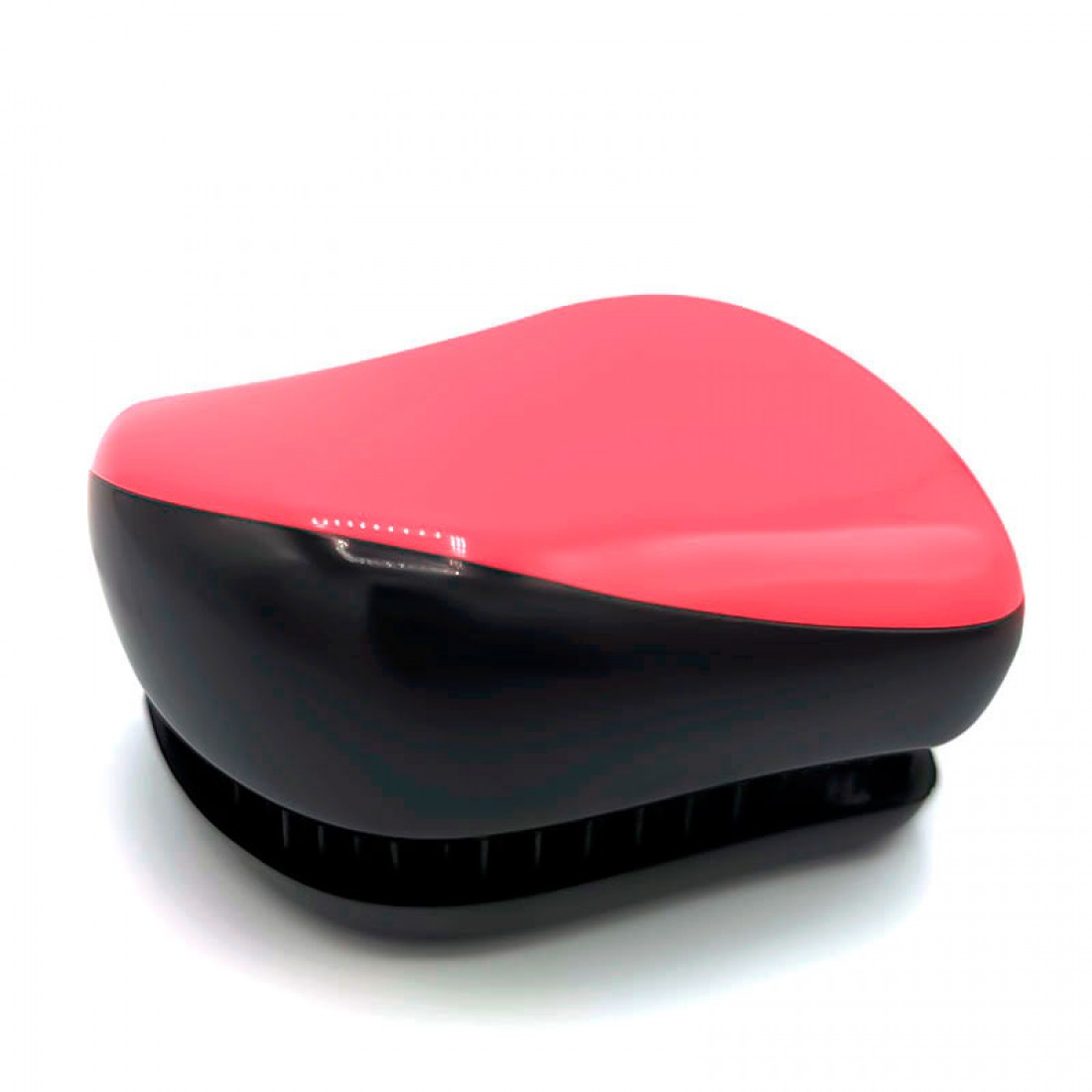 Гребінець для волосся Tangle Teezer Compact матова чорно-червона Гребінець для волосся Tangle Teezer Compact матова чорно-червона
