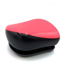Гребінець для волосся Tangle Teezer Compact матова чорно-червона