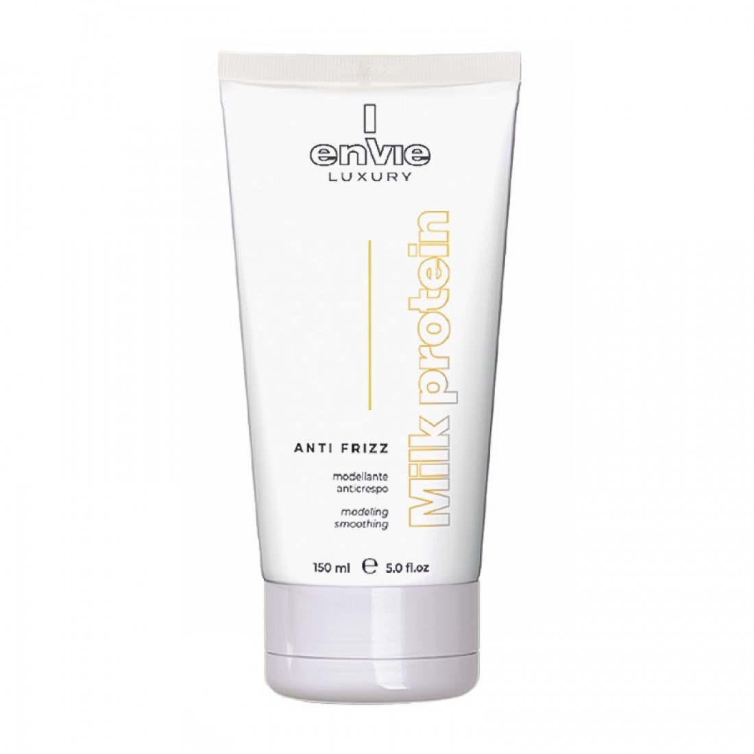 Флюїд для волосся Envie Luxury Anti frizz Milk з ефектом, що розгладжує, з молочними протеїнами (EN429), 150 мл Флюїд для волосся Envie Luxury Anti frizz Milk з ефектом, що розгладжує, з молочними протеїнами (EN429), 150 мл