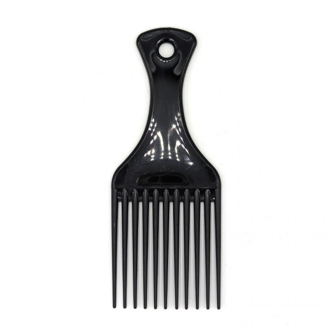 Гребінець Professional Afro Hair Picker пластикова чорна термостійка 155 мм 35039 Гребінець Professional Afro Hair Picker пластикова чорна термостійка 155 мм 35039
