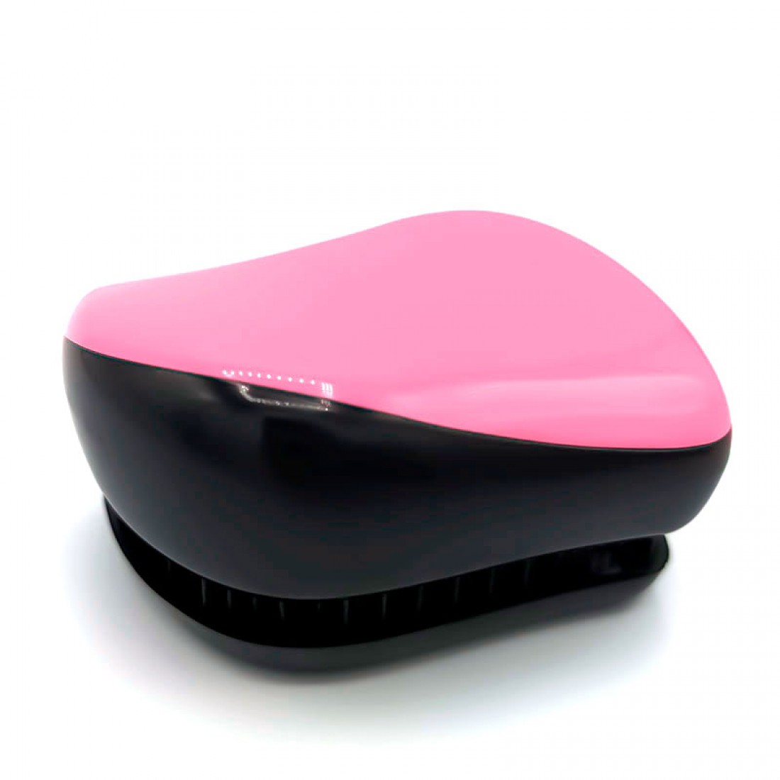 Гребінець для волосся Tangle Teezer Compact матова чорно-рожева Гребінець для волосся Tangle Teezer Compact матова чорно-рожева