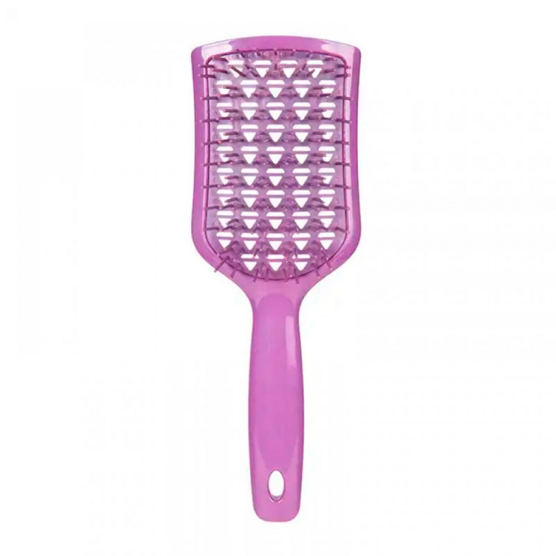 Продувна щітка-браш Janeke Vent Detangling Brush для розплутування та сушіння волосся широка фіолетова Продувна щітка-браш Janeke Vent Detangling Brush для розплутування та сушіння волосся широка фіолетова