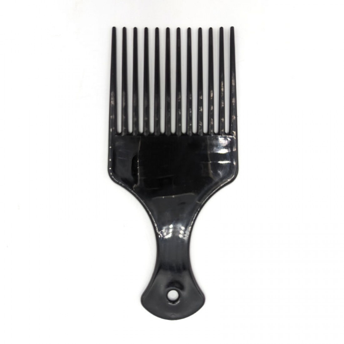 Гребінець Professional Afro Hair Picker пластикова чорна термостійка 168 мм 75539 Гребінець Professional Afro Hair Picker пластикова чорна термостійка 168 мм 75539