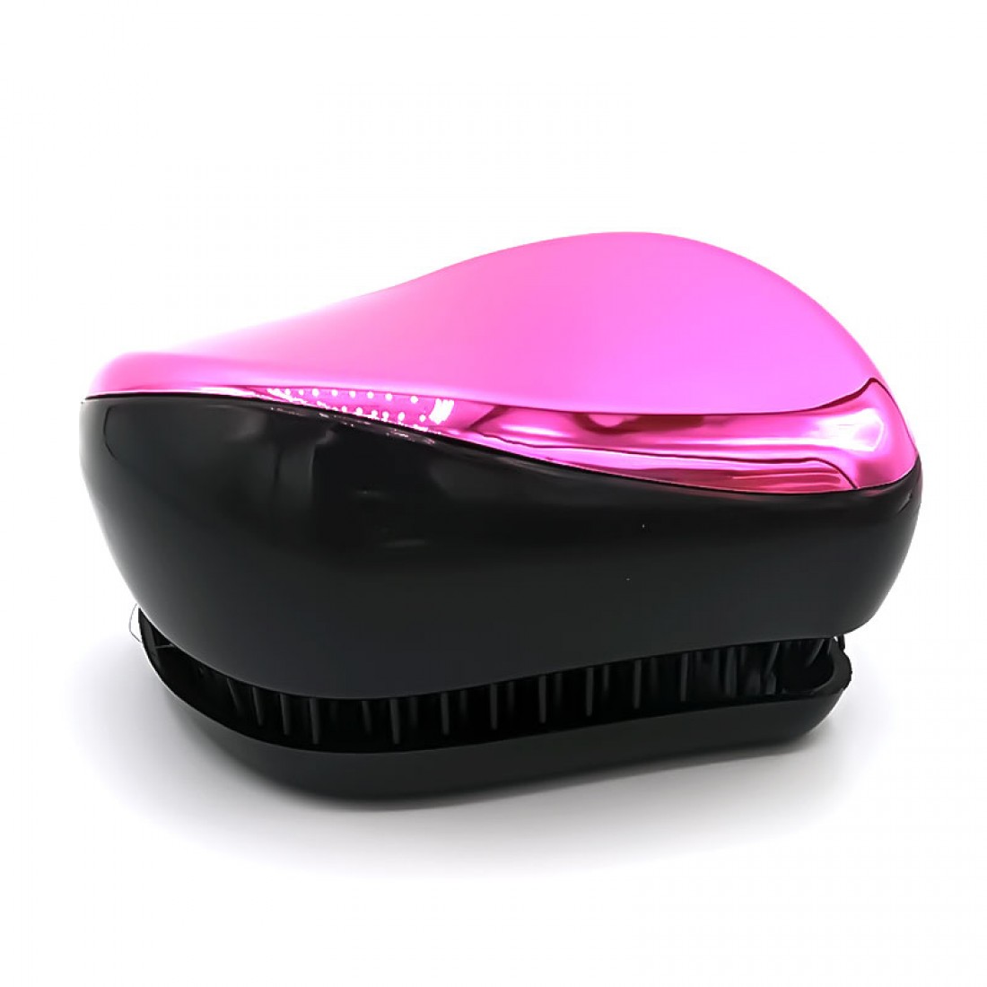 Гребінець для волосся Tangle Teezer Compact глянсовий чорно-рожевий Гребінець для волосся Tangle Teezer Compact глянсовий чорно-рожевий