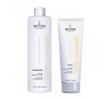 Набір Envie Luxury Milk шампунь та маска з молочними протеїнами та кислим Ph (EN425/EN427) 2х250 мл  