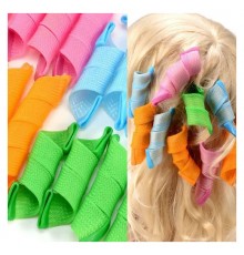 Бігуді-спіралі Magic Leverag Roller Curler для завивки локонів на довге волосся, набір з 18 шт.